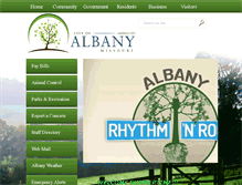 Tablet Screenshot of albanymo.net